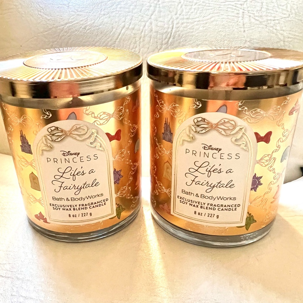 Disney Princess Life’s a Fairytale Candles!